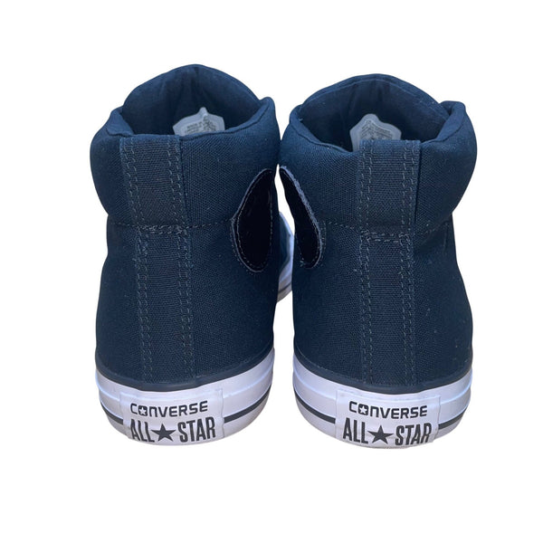 Converse Unisex Black Textile With Red Laces High Top Sneakers Size 13W/11M 