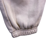 Adidas Womens Beige Joggers Elastic Waistband Activewear Size S
