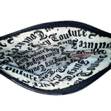 Juicy Couture Women’s Black Nylon Gold Logo Accent Zippered Pouch Bag