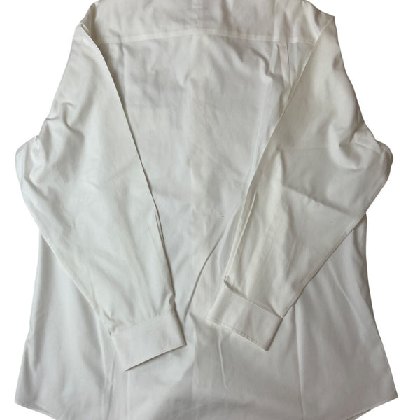 Jos A Bank Mens White Yellow Button-Down Dress Shirts 16.5 34