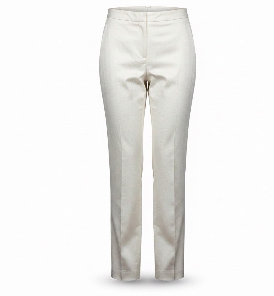 Brooks Brothers Womens White Caroline Fit Mid-Rise Dress Pants Size 12