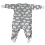 Gerber Toddler Baby Gray and White Jumpsuit 3 Piece Set Sz 0M