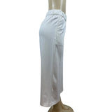 H&M Women's White Straight Pants Sz 10 - NWT