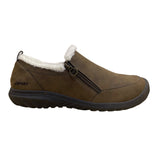 Jsport Women’s Brown With Faux Fur Lining Slip-On Eleanor Shoes Size 11M