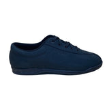 Easy Spirit Men’s Black Nubuk Leather Esap1 Lace-Up Sneakers Size 11 Wide 2E