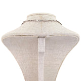 Peru Women’s Sterling Silver 925 Necklace Abstract Design Adjustable Chain