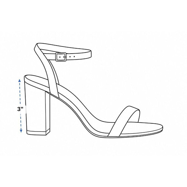 Dream Pairs Womens Silver Glitter Synthetic Low Chunk Heel Sandals Size 11