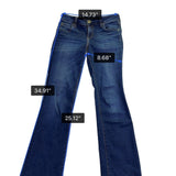 Kut Womens Dark Wash Denim Bootcut Jeans Size 4