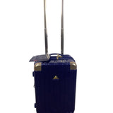 Triforce Unisex Blue Aluminum 2-Piece Luggage Set With Spinner Wheels & TSA Lock