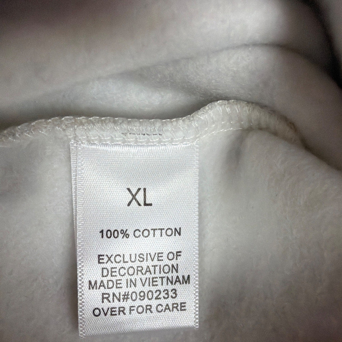 Fear Of God Essentials Mens Light Gray Cotton Pullover Hoodie Streetwear Sz XL