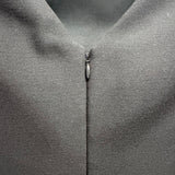 Vince Camuto Women's Black Sleeveless Dress Jeweled Shoulders Back Zipper Size 4