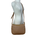 Adrienne Vittadini Women’s Rose Faux Leather Adjustable Strap Crossbody Bag Sz M