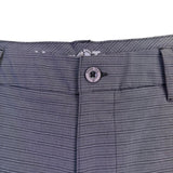 Hang Ten Mens Gray Striped Elastane Flat Front Shorts Size 36