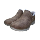 Skechers Women’s Tan Faux Fur-Lined Warm Slip-Ins Casual Booties Size 11