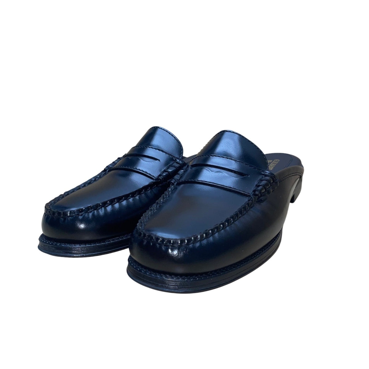 G.H. Bass Men’s Black Leather Wynn Easy Weejun Slip-On Loafers Size 7M