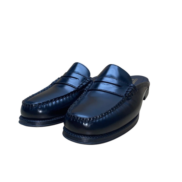 G.H. Bass Men’s Black Leather Wynn Easy Weejun Slip-On Loafers Size 7M
