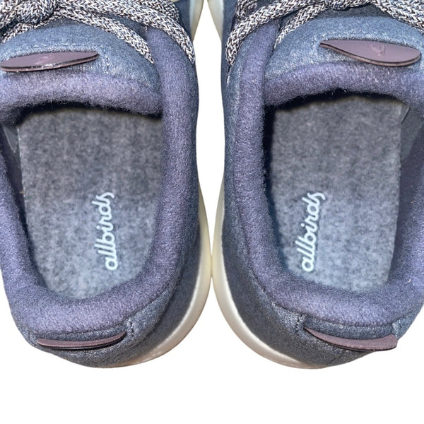 Allbirds Women’s Gray & White Wool Runner Mizzle Athletic Shoes Size W10