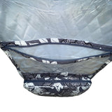 Vera Bradley Women’s Gray Quilted Floral Foldable Hanging Travel Organizer