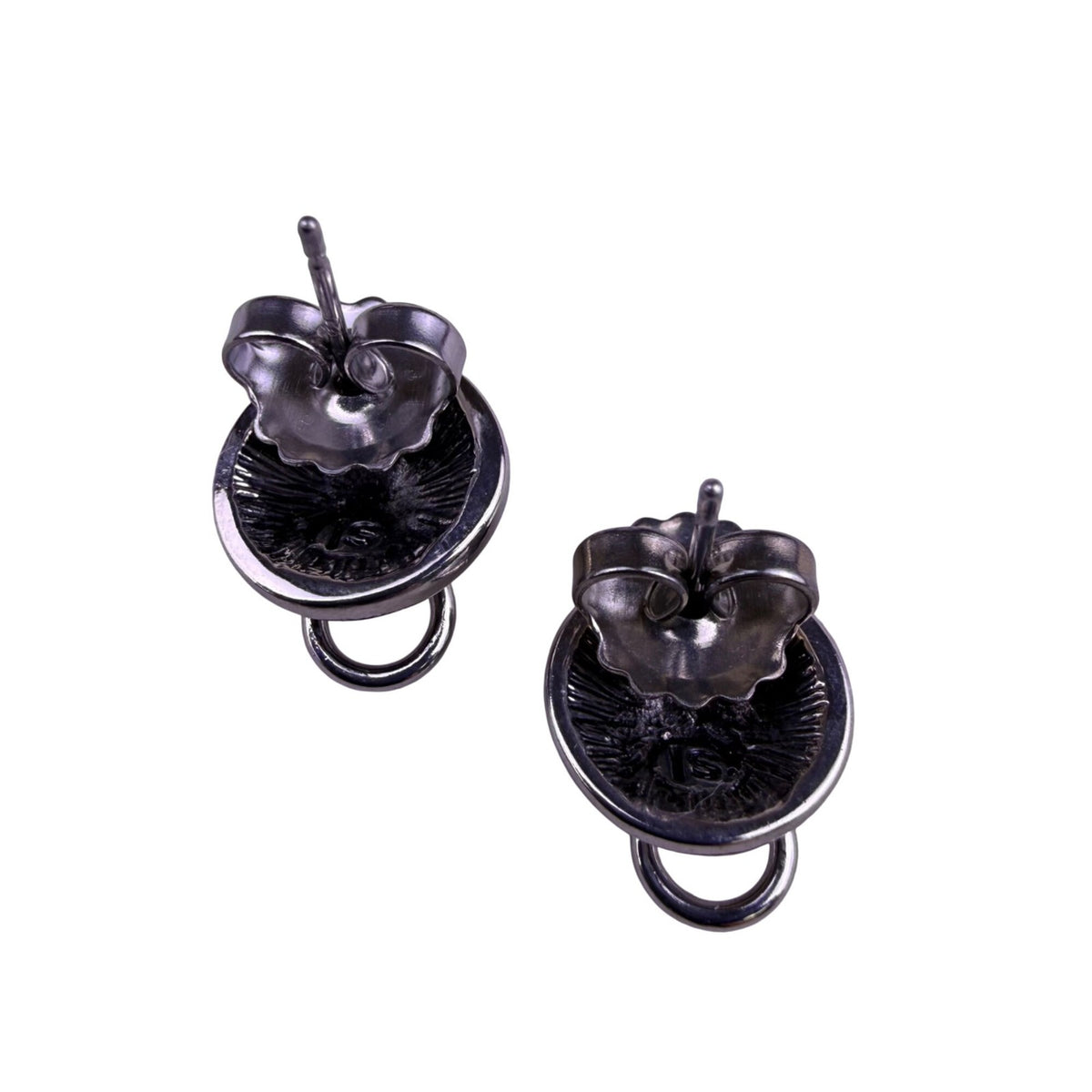 Lia Sophia Womens Silver Tone Metal Lion Stud Earrings Vintage Style