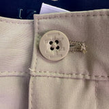 Izod Mens Beige Stretch Golf Pants With Flat Front & Belt Loops Size 32 L32