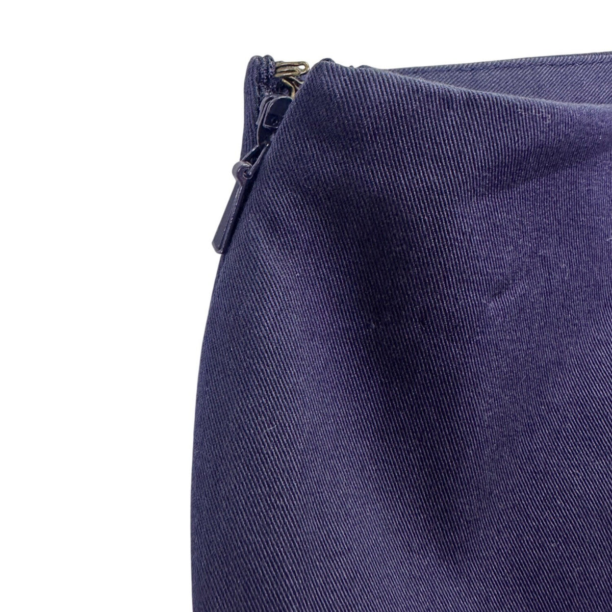 Body By Victoria Womens Navy Pleated Mini Skirt With Zipper Size 4