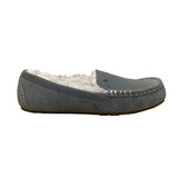 Koolaburra By UGG Women’s Gray Suede Shearling Lining Moccasin Slippers Size 10