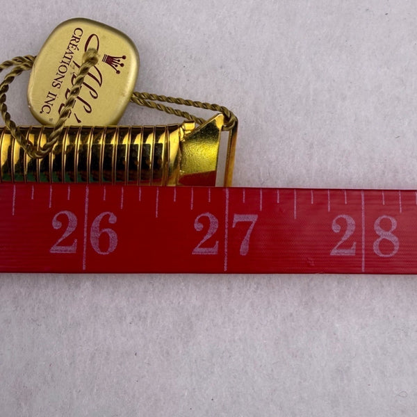 Abbé Creations Inc Womens Gold-Tone Metal Roman Coin-Inspired Belt 27 Inches