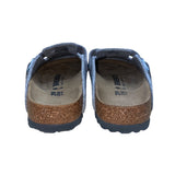 Birkenstock Women’s Light Gray Wool Narrow Fit Slip-On Boston Clogs Size L8