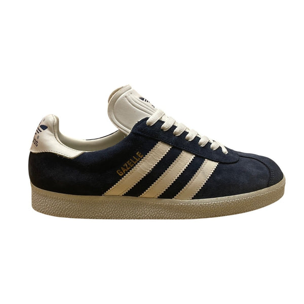 Vintage Adidas Women’s Navy Suede White Leather Gazelle Sneakers Size 9