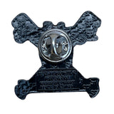 DC Raiders Baseball Enamel Lapel Pin With Crossed Bats Design