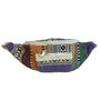 Handcrafted Women's Multicolored Woven Ethnic Cotton Belly Bag Sz S