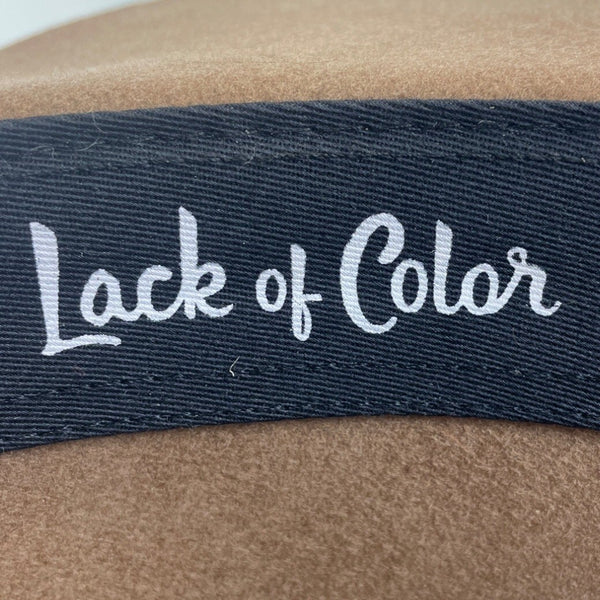 Lack Of Color Unisex Brown Australian Wool Farmer's Boho Hat Sz L