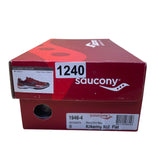 Saucony Women’s Red & Silver Kilkenny XC2 Flat Lightweight Running Shoes Size 8