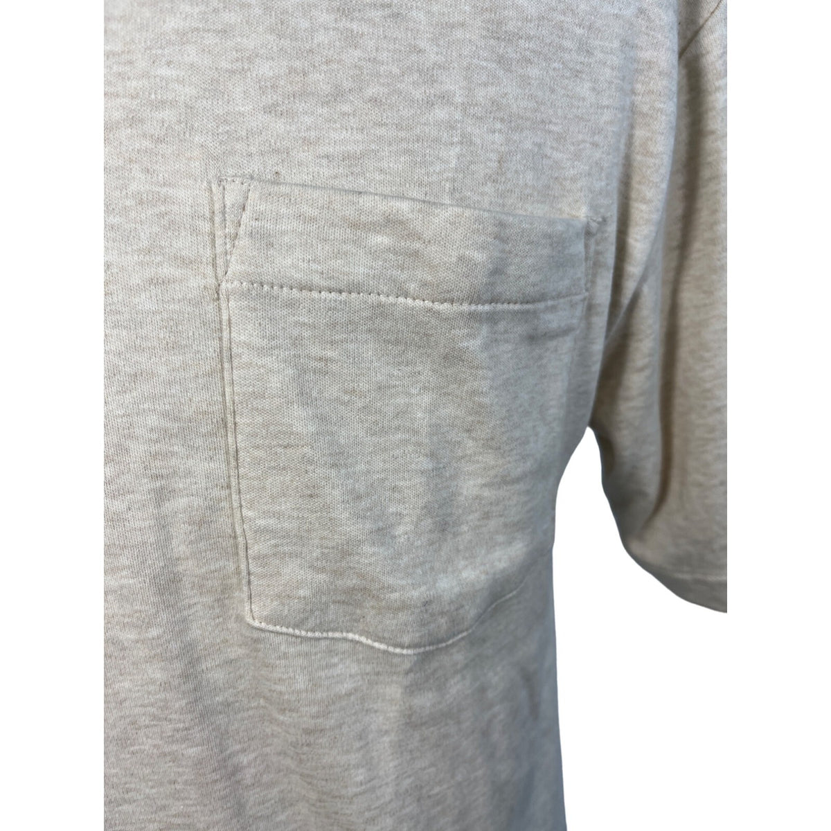 John Ashford Men's Beige Polo Shirt Sz M