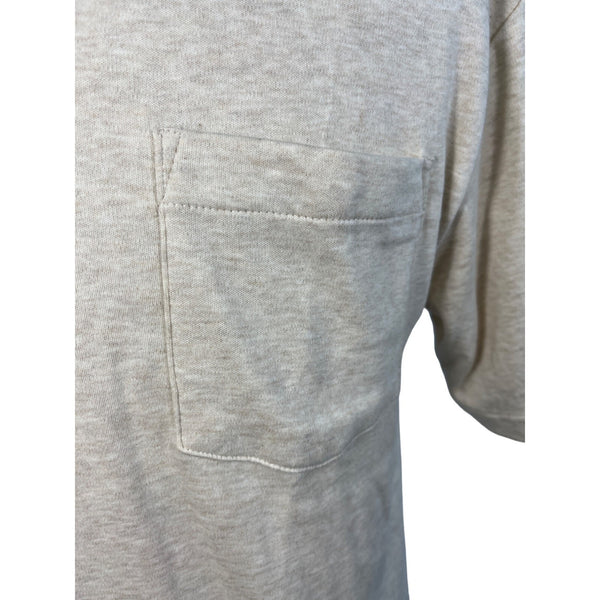 John Ashford Men's Beige Polo Shirt Sz M