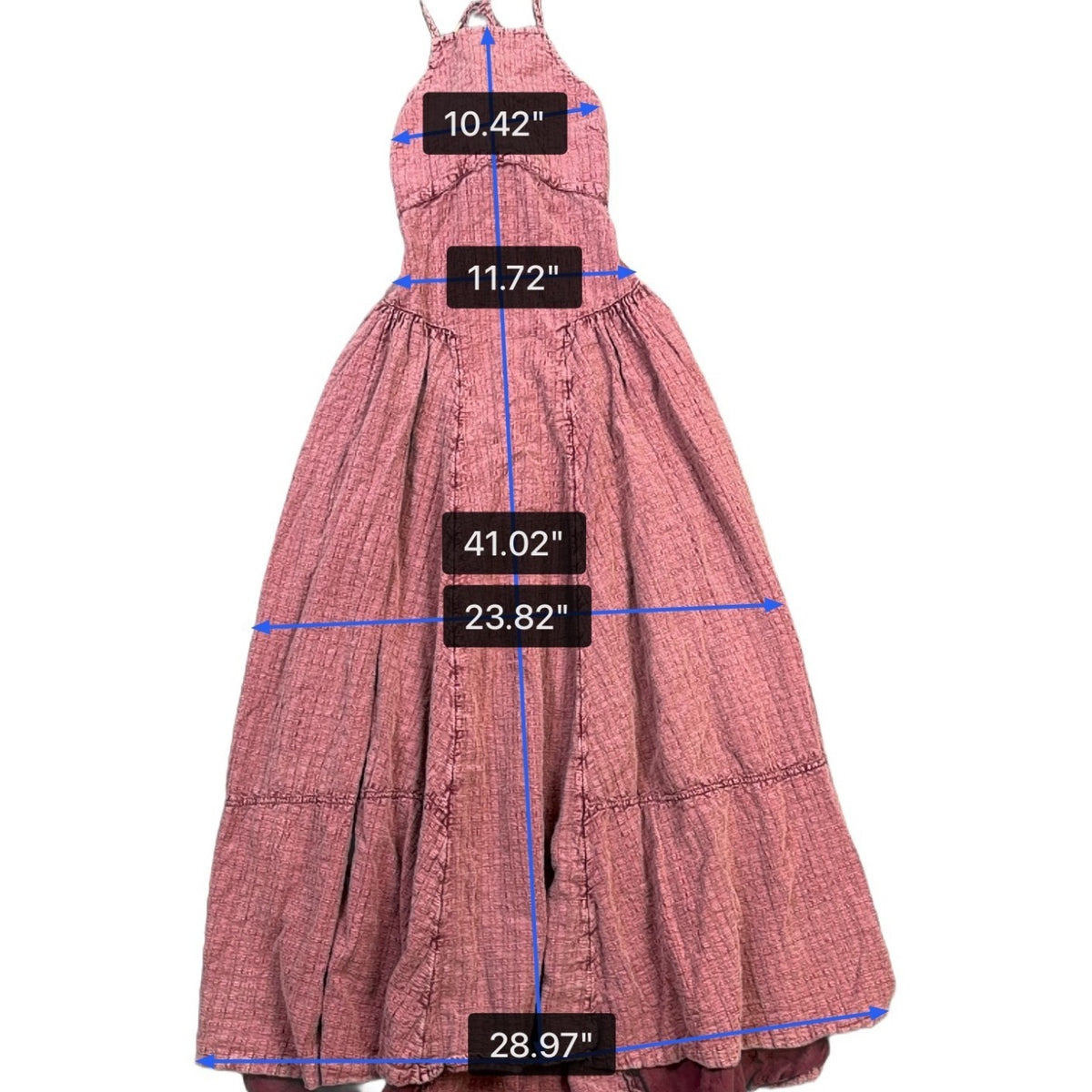 Free People Womens Pink Halter Maxi Dress Size S/Lined