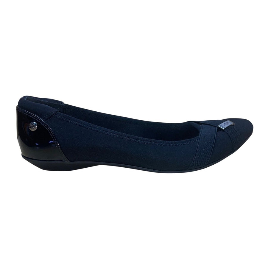Anne Klein Sport Women’s Black Slip-On Loof Ballet Flats Size 7.5M