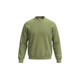 Orvis Mens Sage Supersoft Zipneck Sweatshirt With Ribbed Trim Size XXL