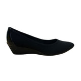 Circa Joan & David Women’s Black Fabric Upper Wedge Pumps Size 7M