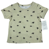 Lil Lemons Organic Cotton Bee Print Kids Tee 4T Soft Stylish Top