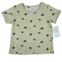 Lil Lemons Organic Cotton Bee Print Kids Tee 4T Soft Stylish Top