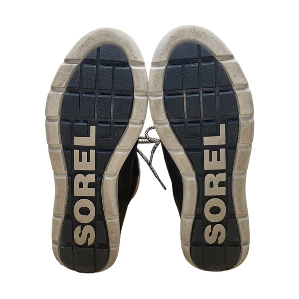 Sorel Women’s Gray Lace Up Style Waterproof Insulated Winter Boots Size 9