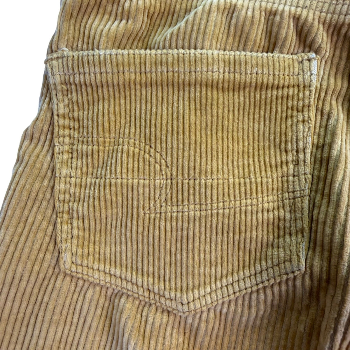 American Eagle Womens Mustard Yellow Corduroy Super Stretch Pants Size 0 R