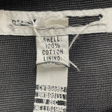 Women’s Grey Cotton High Waist Belted Skirt With Buttons