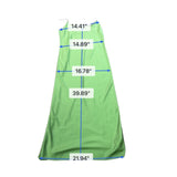 J.Crew Womens Green Polyester Slip Dress Spaghetti Straps Midi Dress Size 4