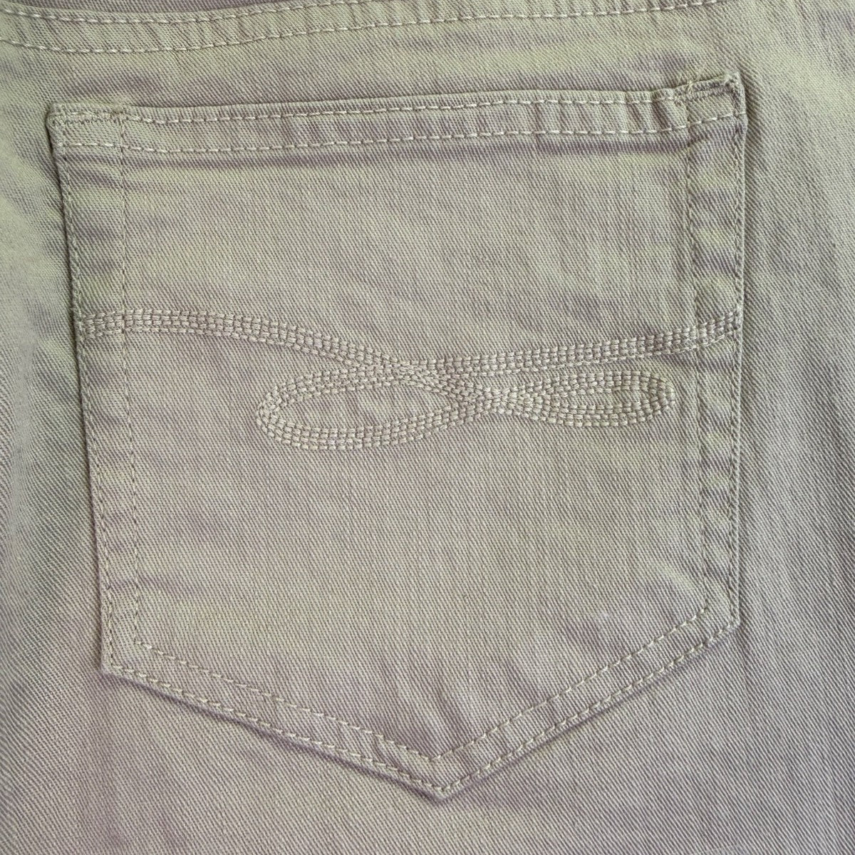 Style & Co Womens Khaki Slim Leg Tummy Control High Rise Pants Size 16P