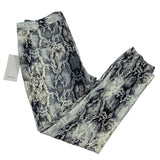 Zara Basic Womens Snake Print Skinny Pants Size S - New