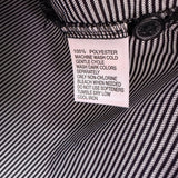 Greg Norman Play Dry Mens Gray Polyester Striped Polo Shirt  Size XL