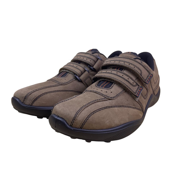 Hotter Men’s Brown Suede Adhesive Closure Straps Energise Casual Shoes Size 13