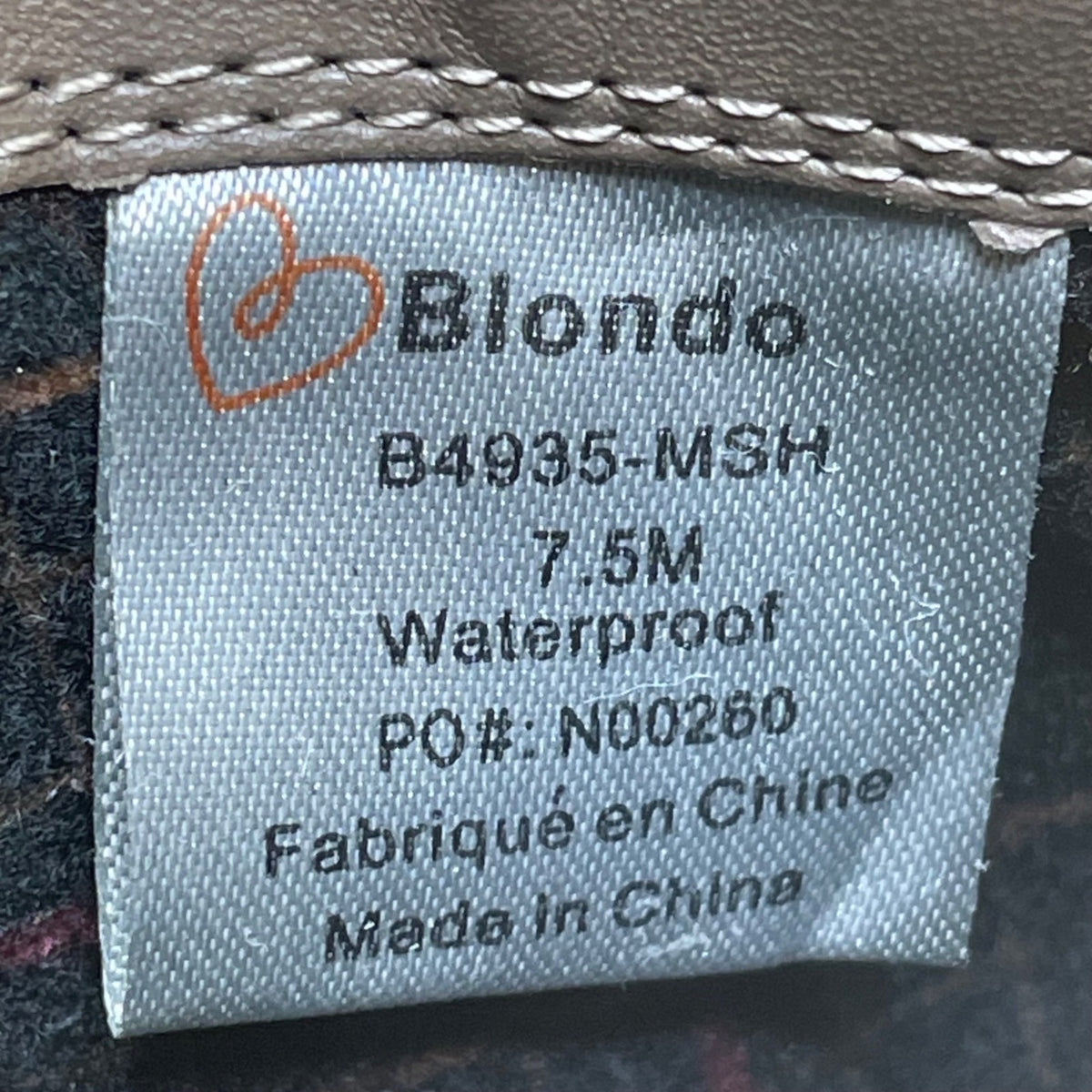 Blondo Women’s Taupe Suede Waterproof Ankle Booties Size 7.5M